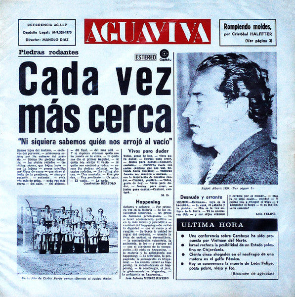 Aguaviva - Cada Vez Más Cerca