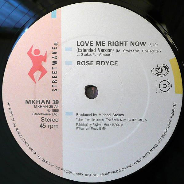 Rose Royce - Love Me Right Now