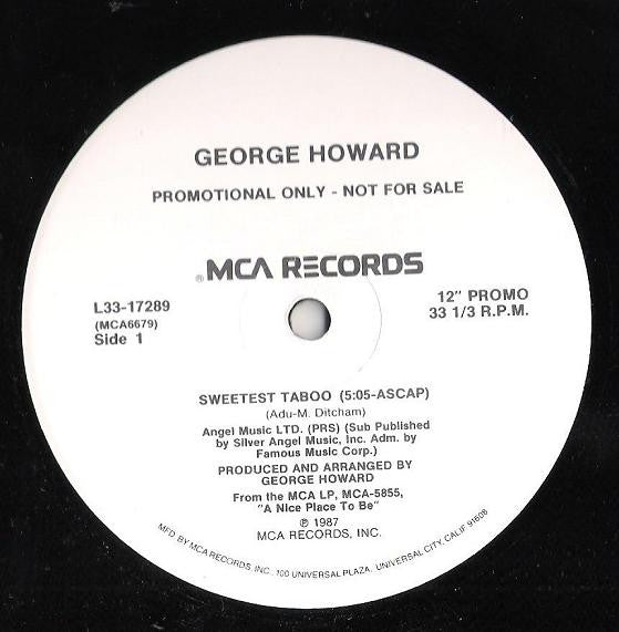 George Howard - Sweetest Taboo