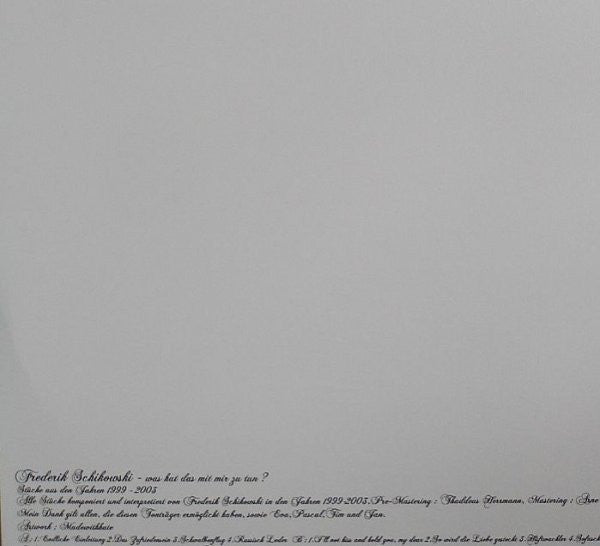 Frederik Schikowski - Was Hat Das Mit Mir Zu Tun?