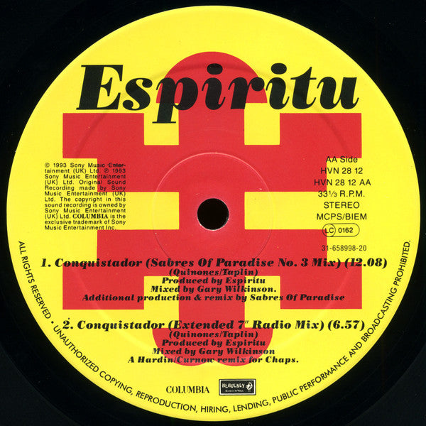 Espiritu - Conquistador