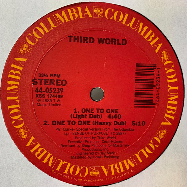 Third World - One To One