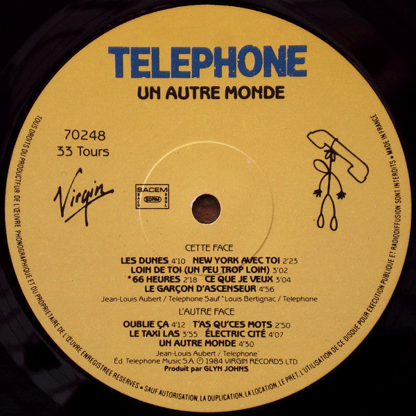 Téléphone - Un Autre Monde