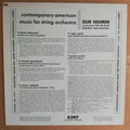 Izler Solomon, The M-G-M String Orchestra - Contemporary American Music for String Orchestra