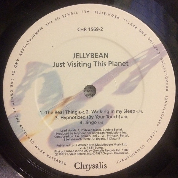 John "Jellybean" Benitez - Just Visiting This Planet