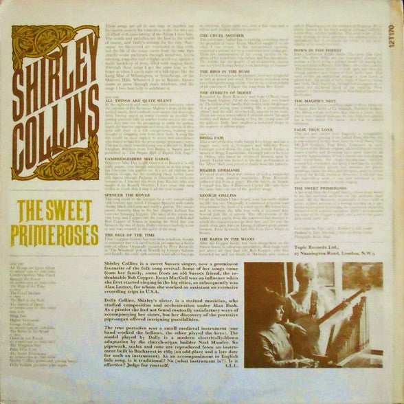 Shirley Collins - The Sweet Primeroses