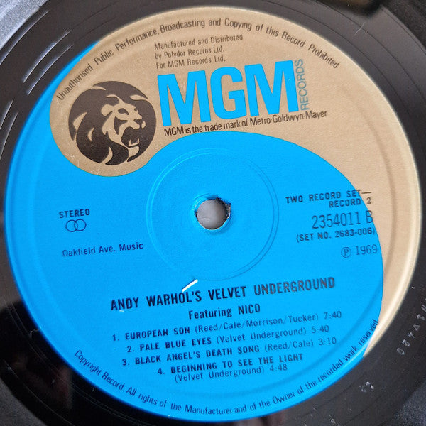 The Velvet Underground - Andy Warhol's Velvet Underground Featuring Nico