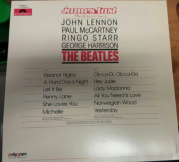 James Last - James Last Greatest Songs of John Lennon, Paul McCartney, Ringo Starr, George Harrison - The Beatles