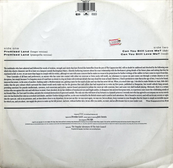 The Style Council - Promised Land