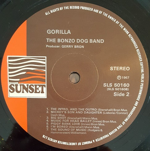 Bonzo Dog Doo-Dah Band - Gorilla