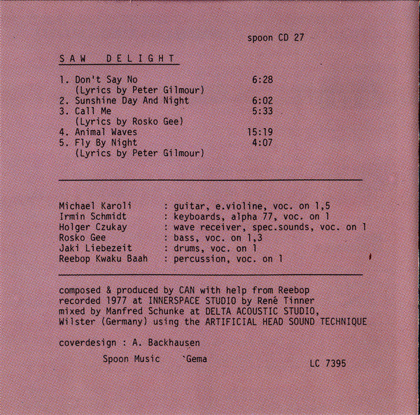 Can - Saw Delight