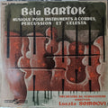 Béla Bartók - Südwestfunkorchester Baden-Baden Direction László Somogyi - Musique Pous Instruments À Cordes, Percussion Et Celesta