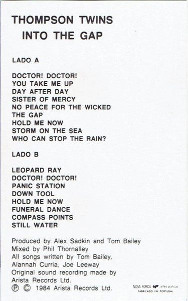 Thompson Twins - Into The Gap (Includes Bonus Album Of Extended Remixes)