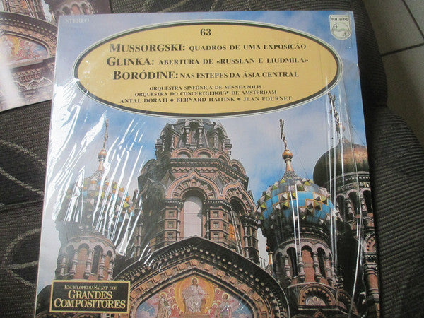 Modest Mussorgsky, Mikhail Ivanovich Glinka, Alexander Borodin, Minneapolis Symphony Orchestra, Concertgebouworkest, Antal Dorati, Bernard Haitink, Jean Fournet - Quadros De Uma Exposição / Abertura De <<Russlan E Liudmila>> / Nas Estepes Da Ásia Central