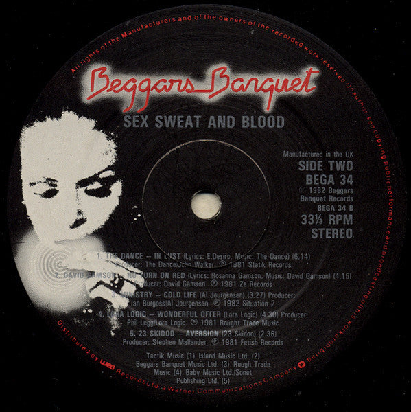 Various - Sex Sweat & Blood (The New Dancability)