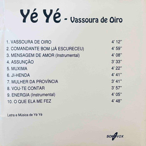 Yé Yé - Vassoura De Oiro