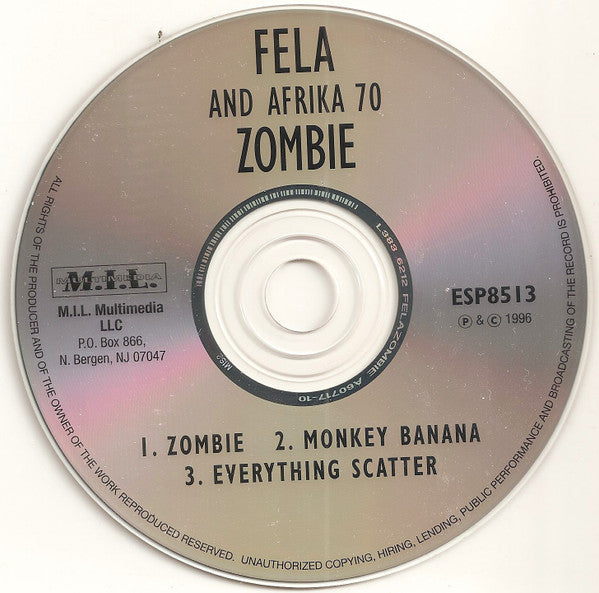 Fela Kuti & Africa 70 - Zombie