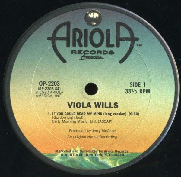 Viola Wills - If You Could Read My Mind