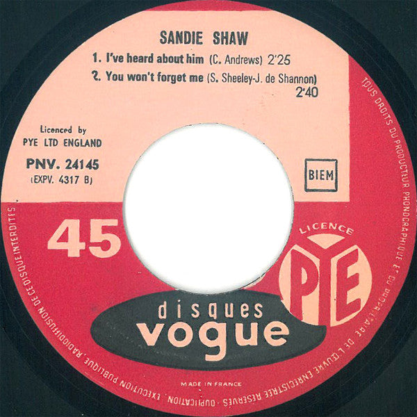 Sandie Shaw - Long Live Love