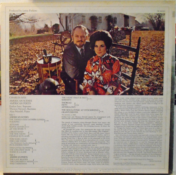 Charles Ives - Evelyn Lear / Thomas Stewart (2) / Alan Mandel - American Scenes · American Poets