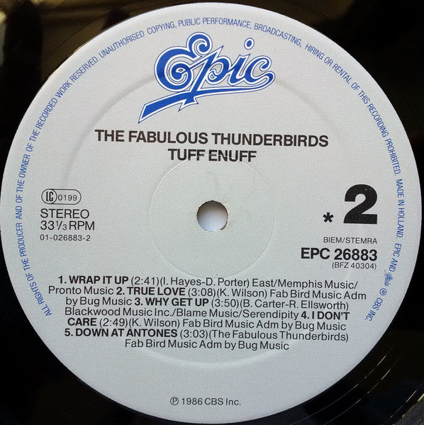 The Fabulous Thunderbirds - Tuff Enuff