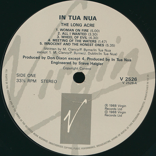 In Tua Nua - The Long Acre