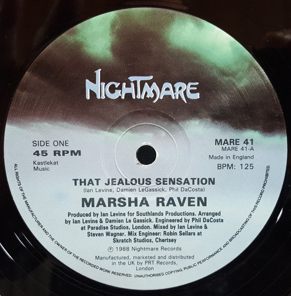 Marsha Raven - That Jealous Sensation