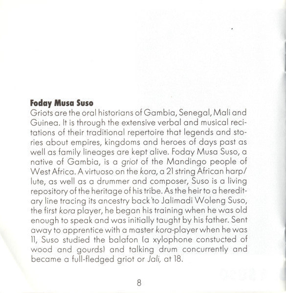 Foday Musa Suso - The Dreamtime