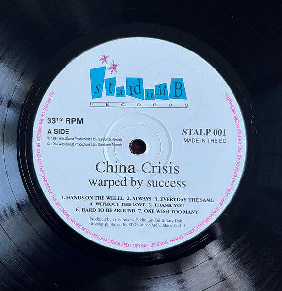 China Crisis - Warped By Success