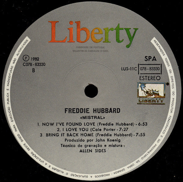 Freddie Hubbard - Mistral