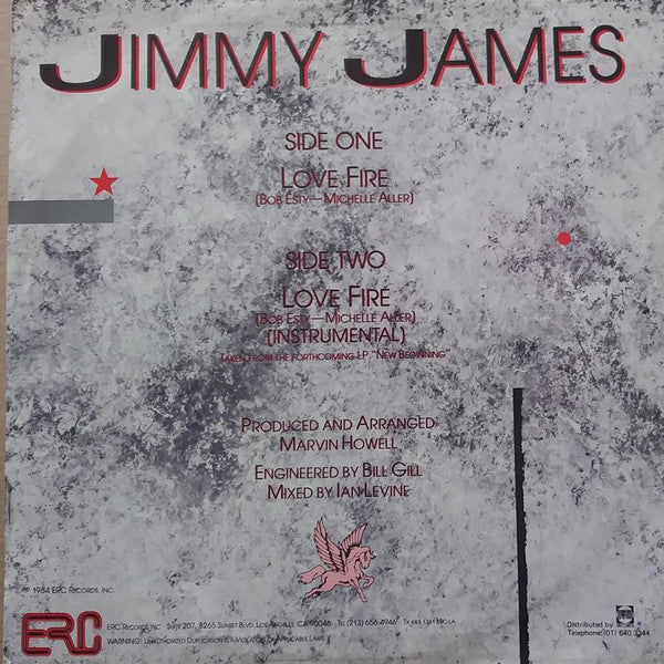 Jimmy James (2) - Love Fire
