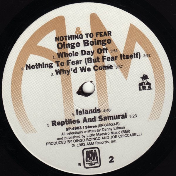 Oingo Boingo - Nothing To Fear