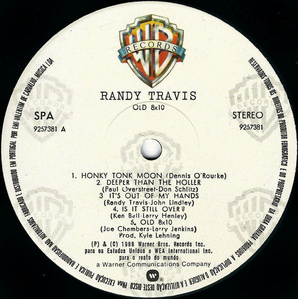 Randy Travis - Old 8x10