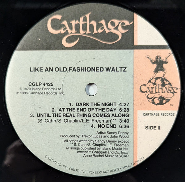 Sandy Denny - Like An Old Fashioned Waltz