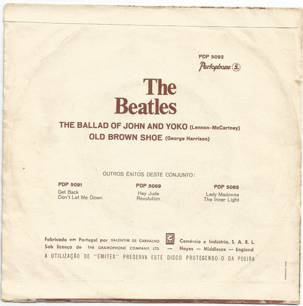The Beatles - The Ballad Of John And Yoko
