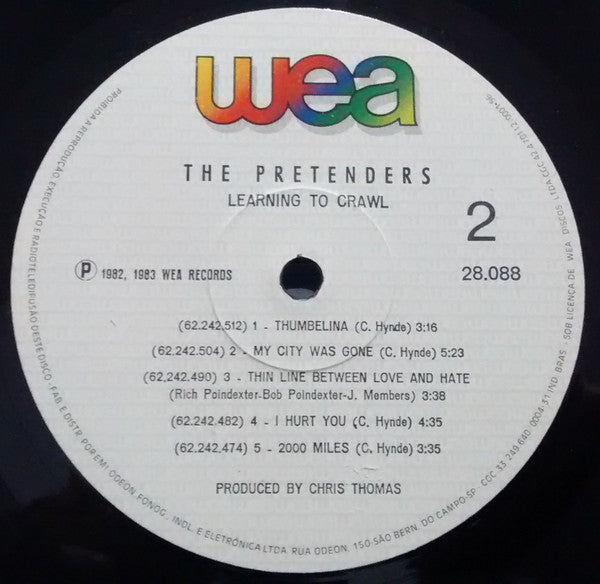 The Pretenders - Learning To Crawl