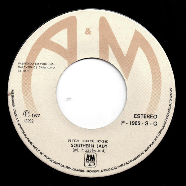 Rita Coolidge - We're All Alone