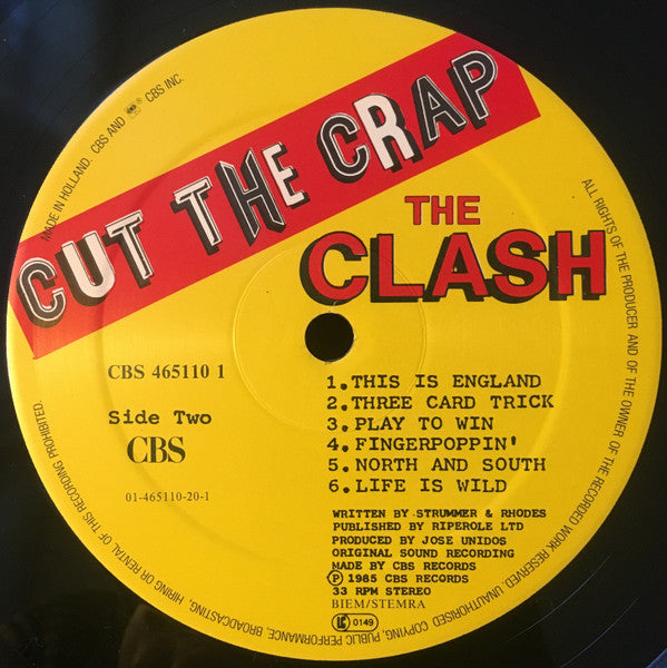 The Clash - Cut The Crap