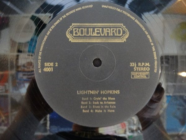 Lightnin' Hopkins - Lightnin' Hopkins