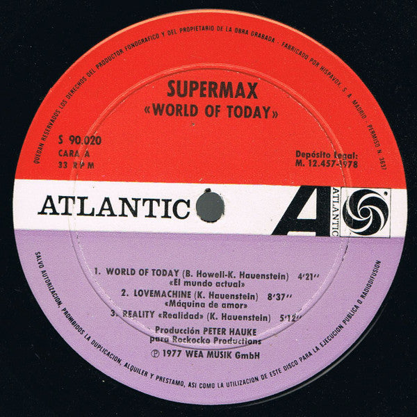 Supermax - World Of Today