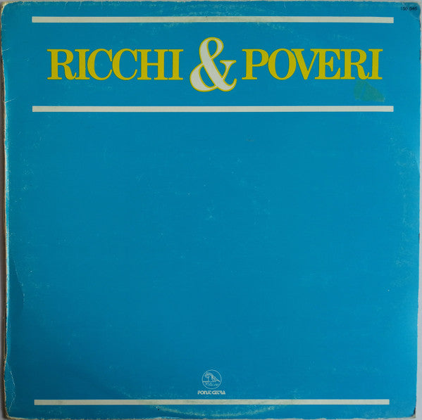 Ricchi E Poveri - Ricchi & Poveri