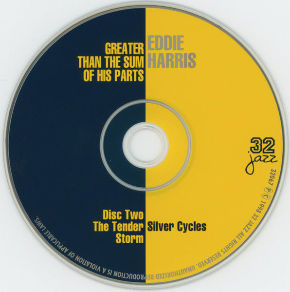 Eddie Harris - Greater Than The Sum Of His Parts