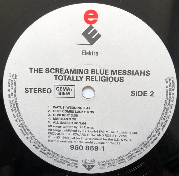 The Screaming Blue Messiahs - Totally Religious