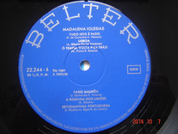 Madalena Iglésias - Madalena Iglésias Canta Portugal
