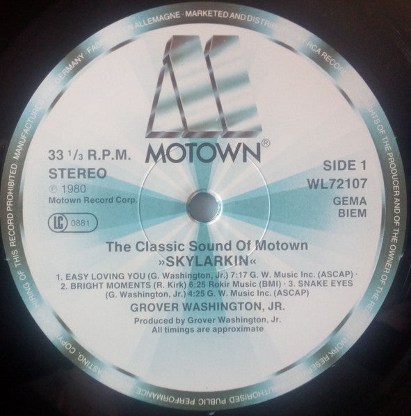 Grover Washington, Jr. - Skylarkin'