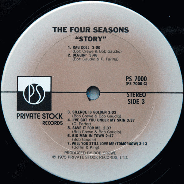 The Four Seasons - The Four Seasons Story