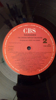 London Symphony Orchestra Dirigida Por José Calvário - Saudades
