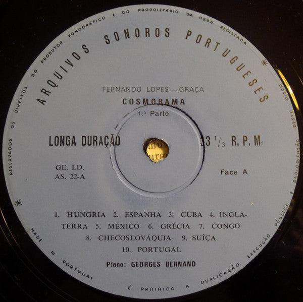 Fernando Lopes-Graça, Georges Bernand - Cosmorama