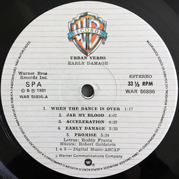 Urban Verbs - Early Damage