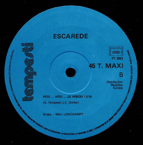 Escarêde - Félicie Aussi (Version Disco-Rap)